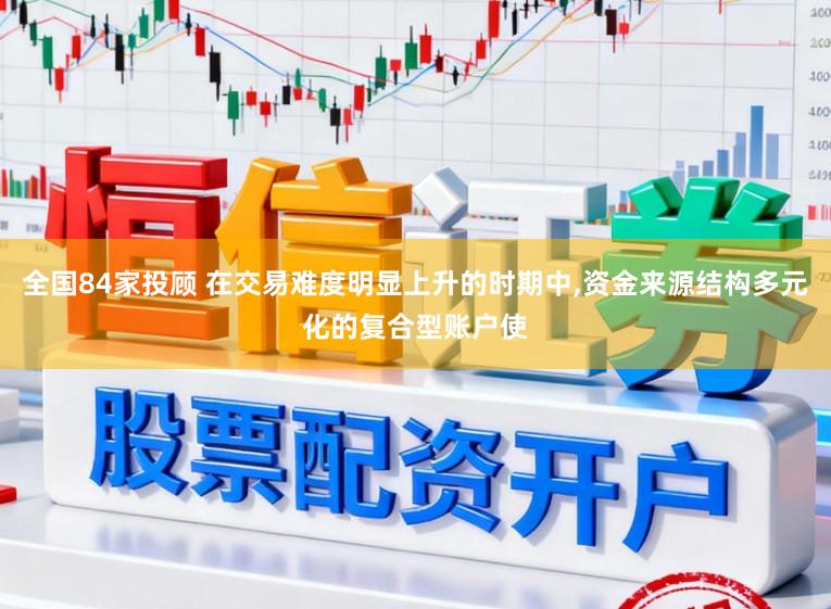 全国84家投顾 在交易难度明显上升的时期中,资金来源结构多元化的复合型账户使